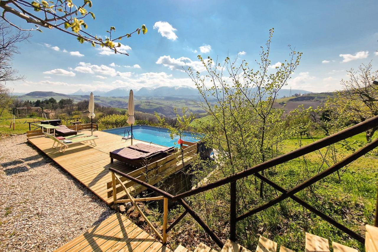 Villa Pilotti Country House Penna San Giovanni Esterno foto